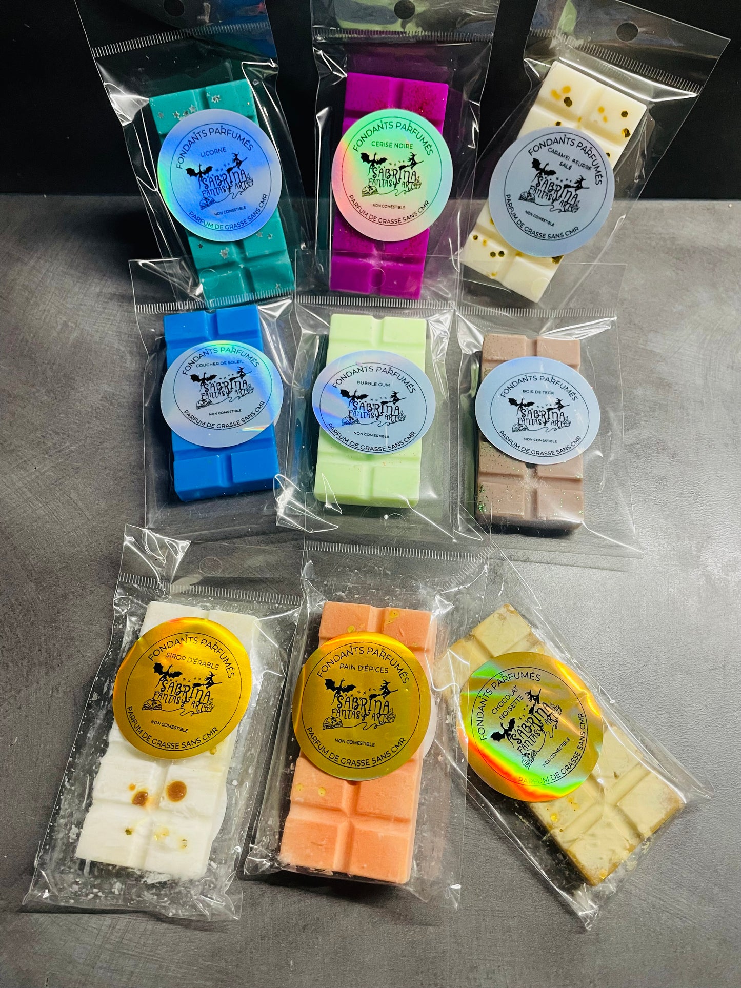 Tablette fondant parfumé
