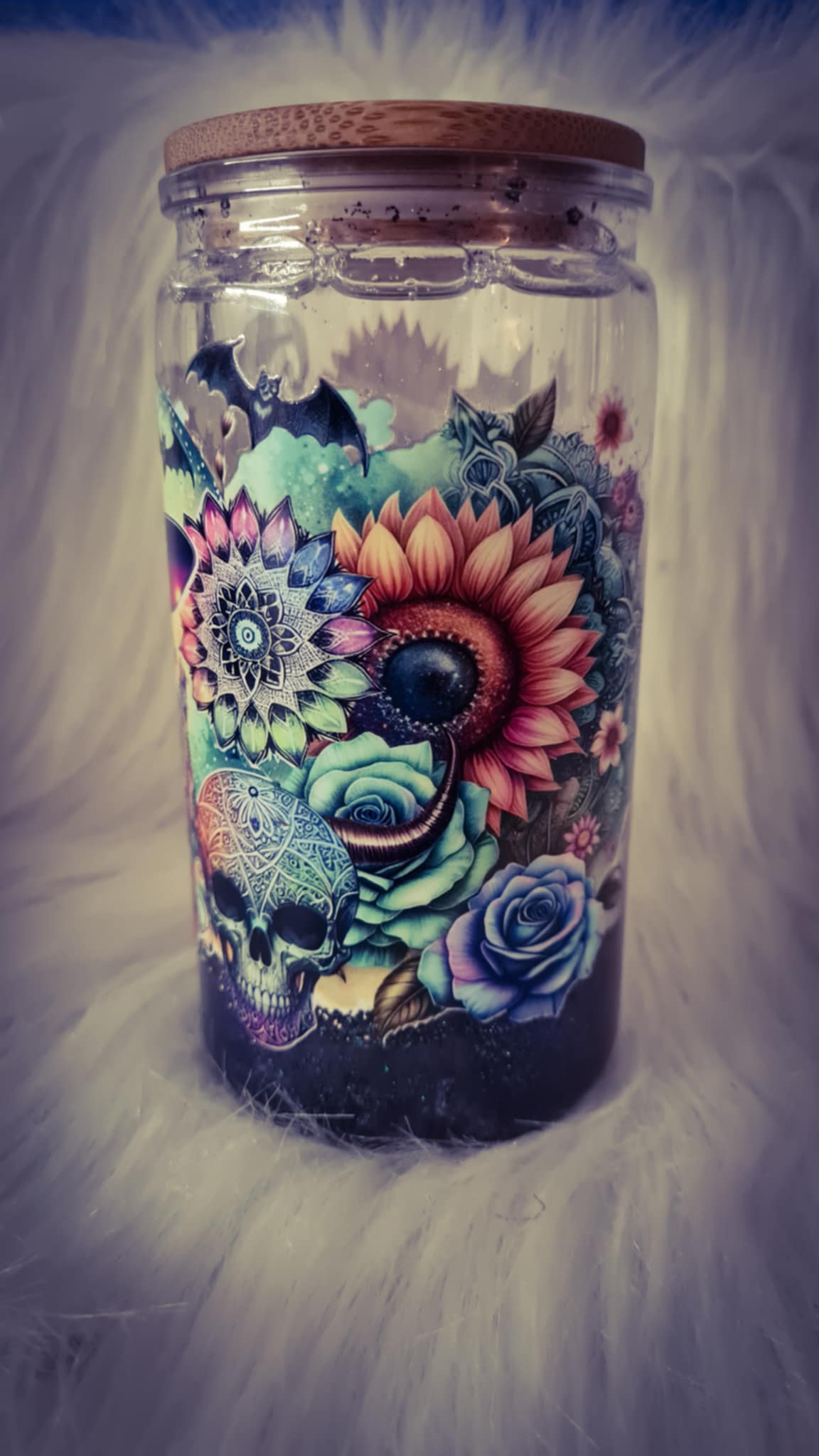 Verre magique witch lave