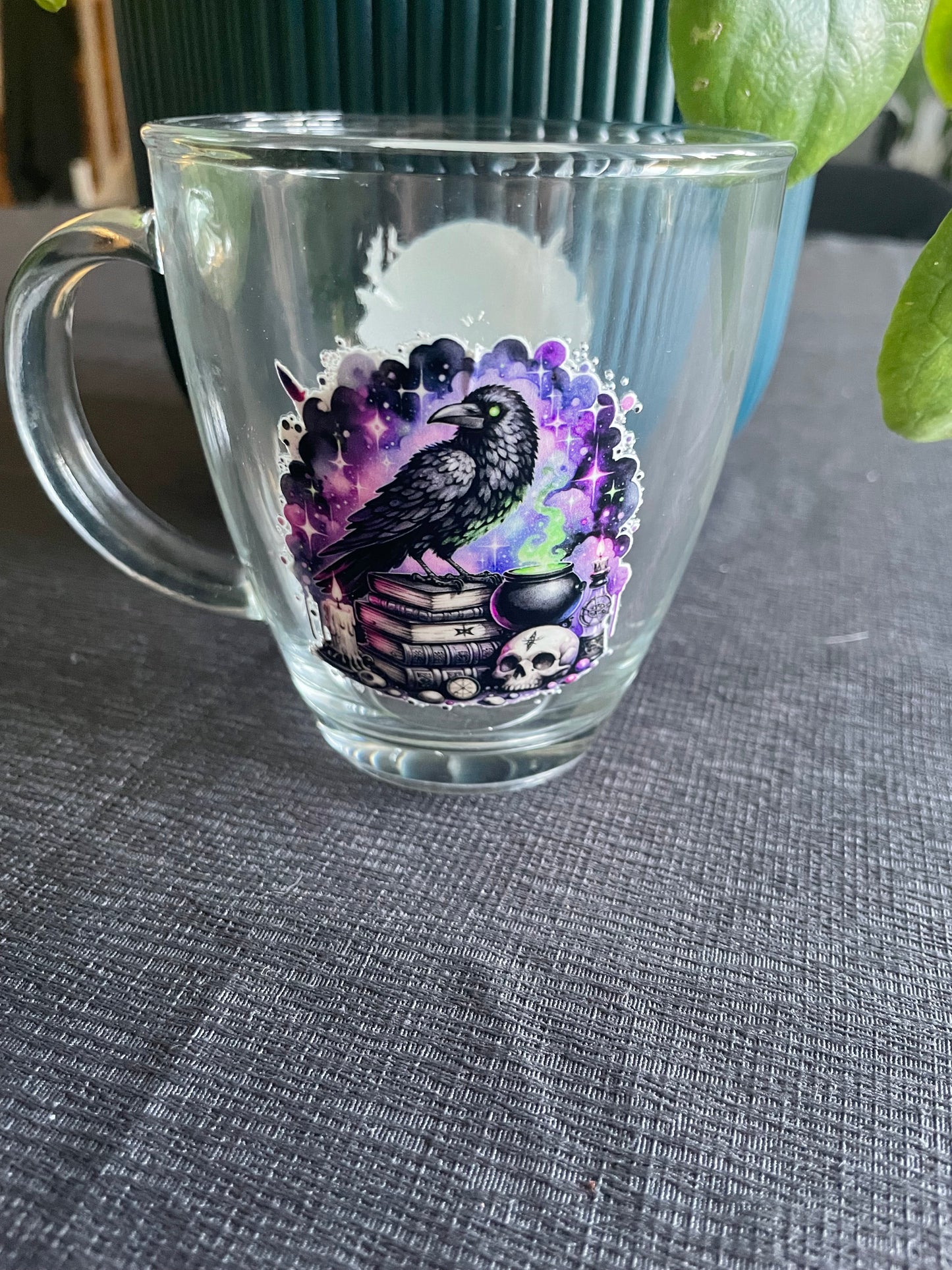 Mug corbeau noir