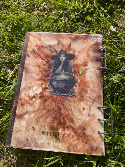 Booknote witch