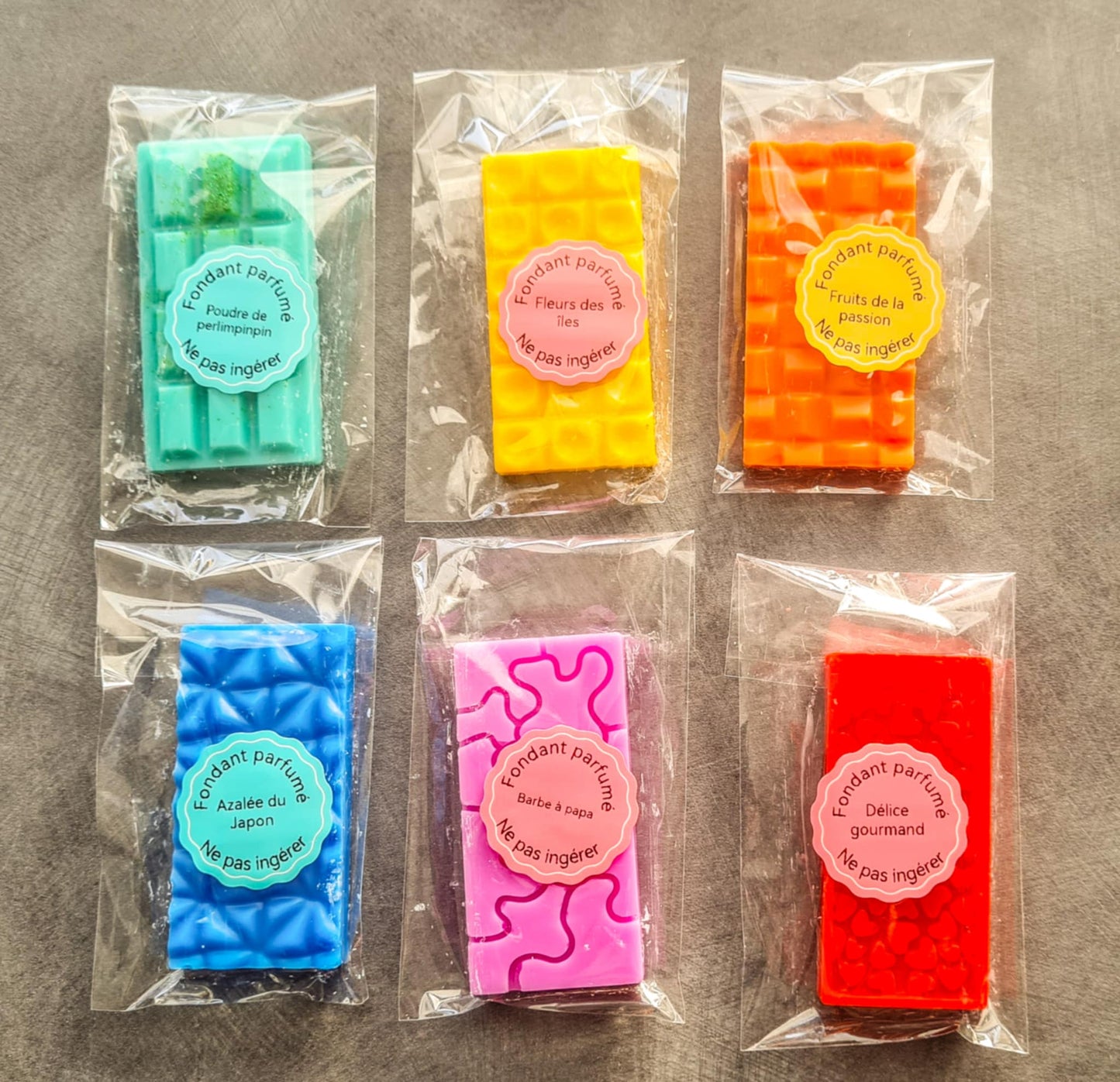 Tablette fondant parfumé