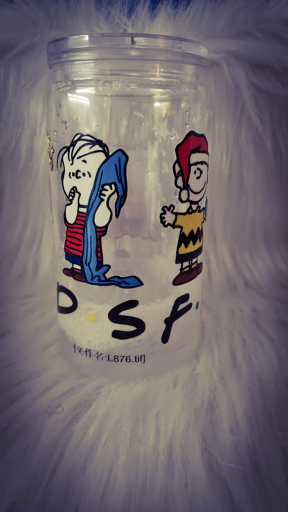 Verre snoopy snow