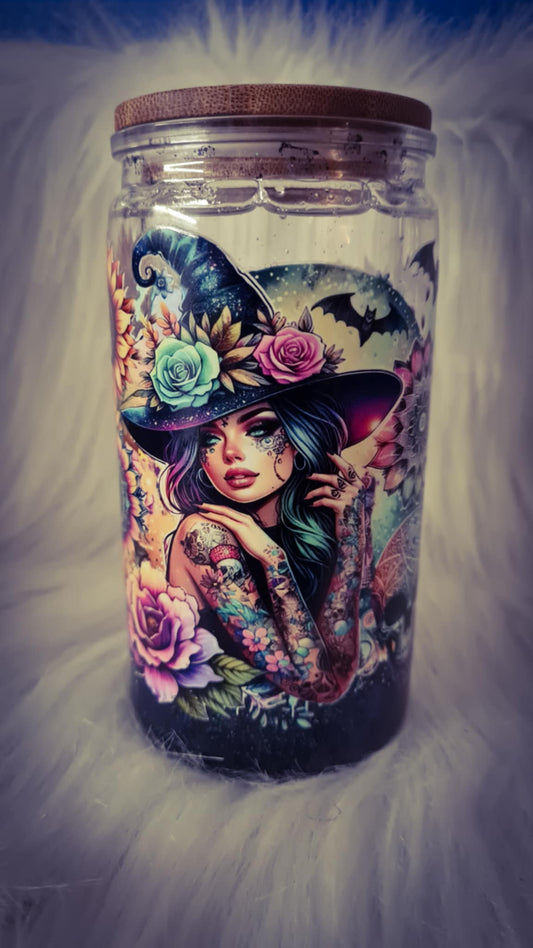 Verre magique witch lave