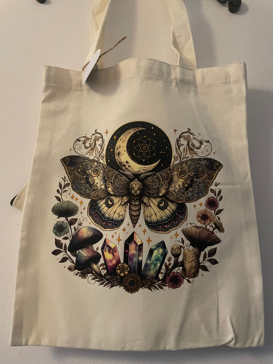 Tote bag papillon de nuit