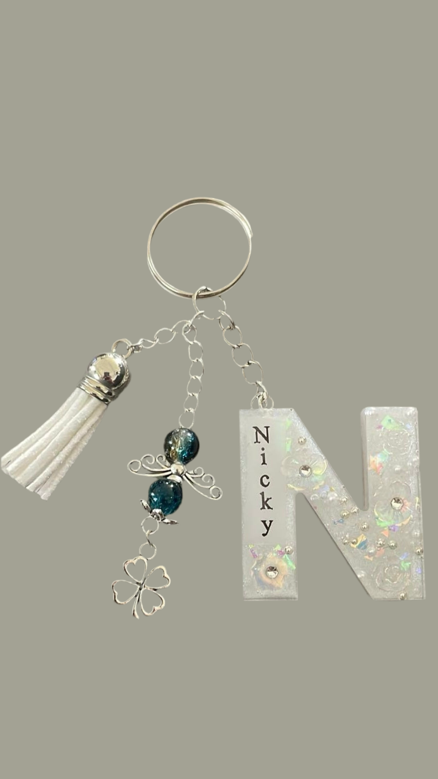 Porte-clé lettre