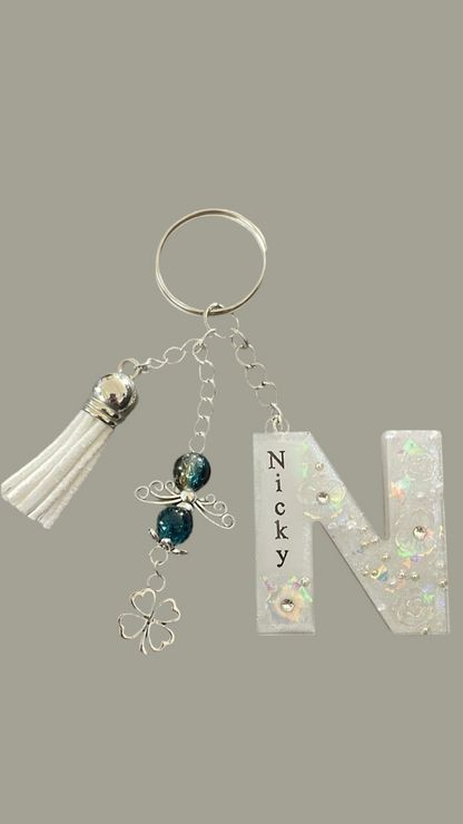 Porte-clé lettre
