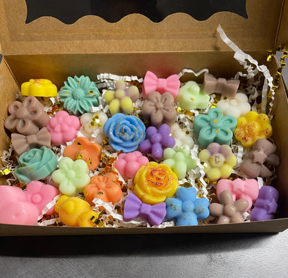 Boîte fondants parfumés fleurs