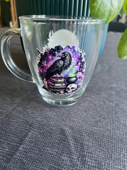 Mug corbeau noir