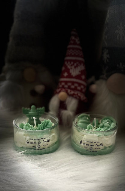 Bougie parfumée « Épices de Noël »