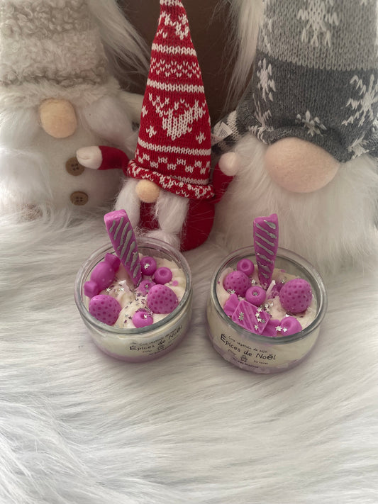Bougie parfumée « Épices de Noël »