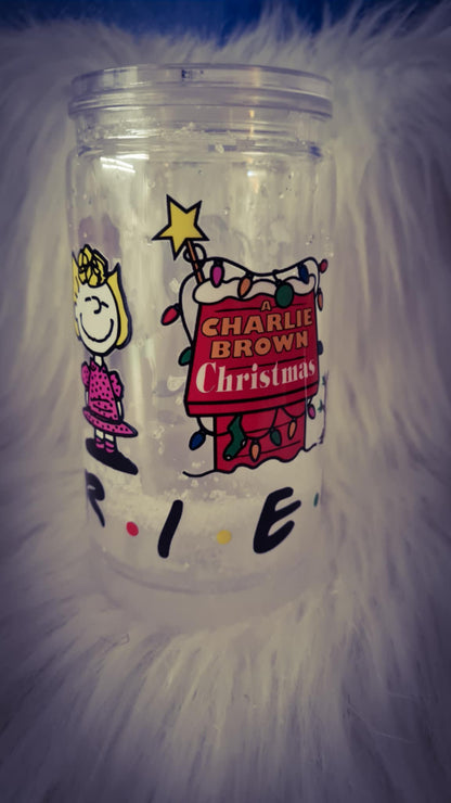 Verre snoopy snow