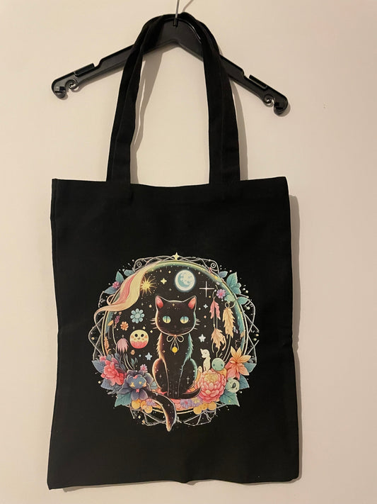 Tote bag « Fantasy cats »