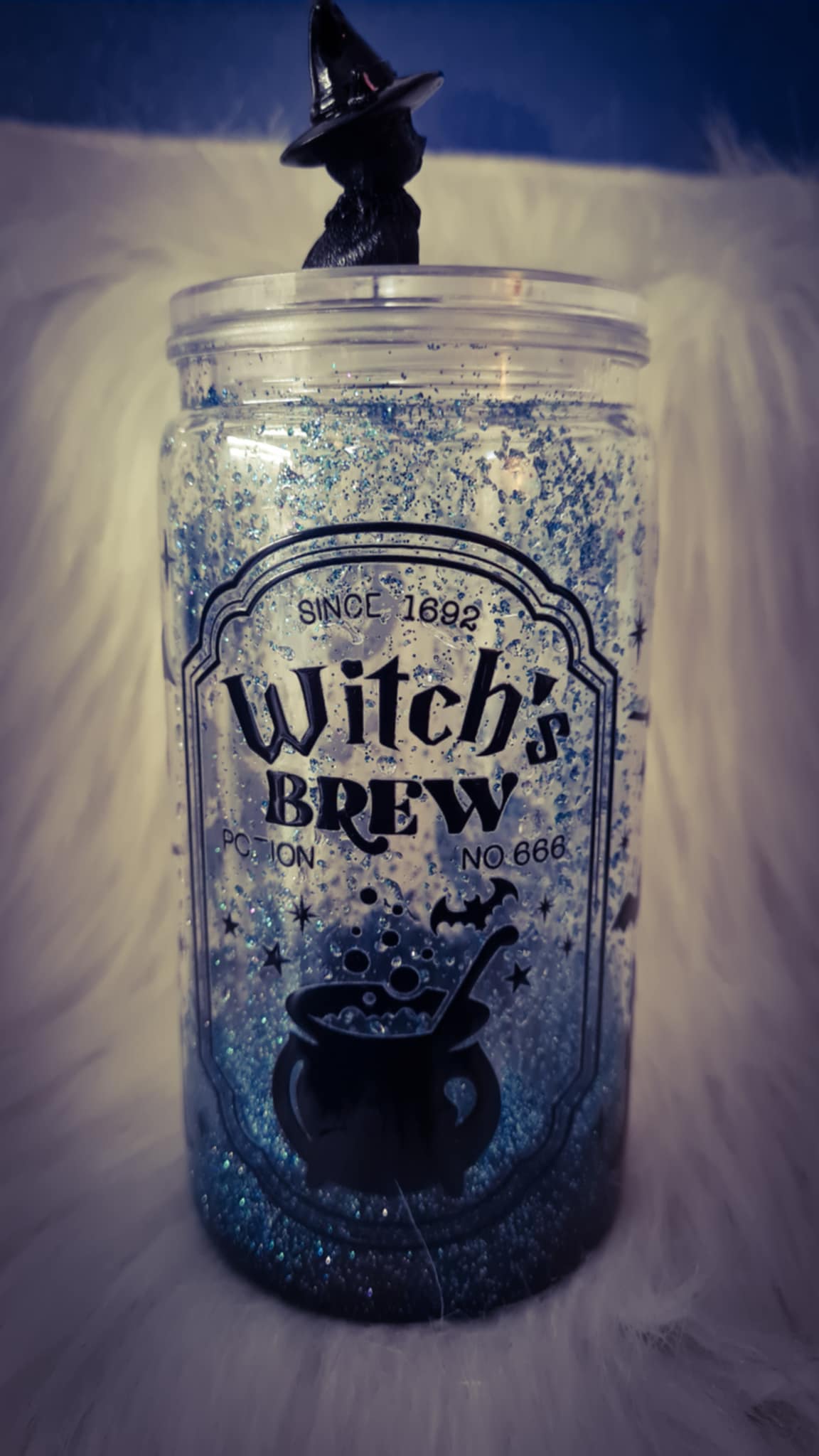 Verre magique witch Blue