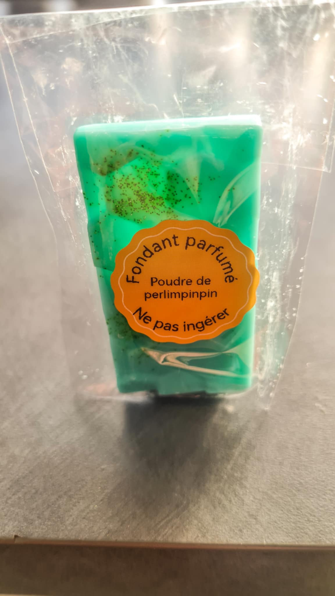 Tablette fondant parfumé