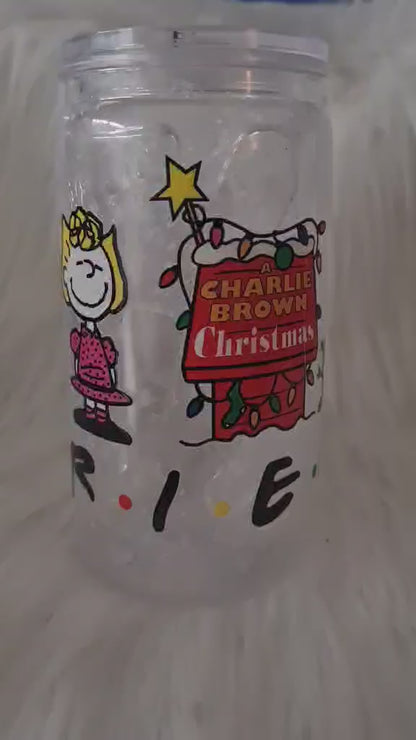 Verre snoopy snow