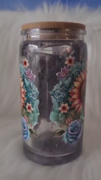 Verre magique witch lave